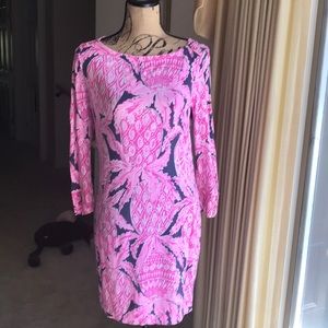 Lily Pulitzer 3/4 sleeve dress like new
